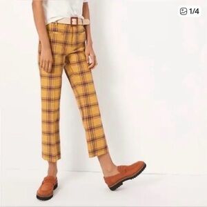 Maeve Anthropologie size 2 plaid pants. #00